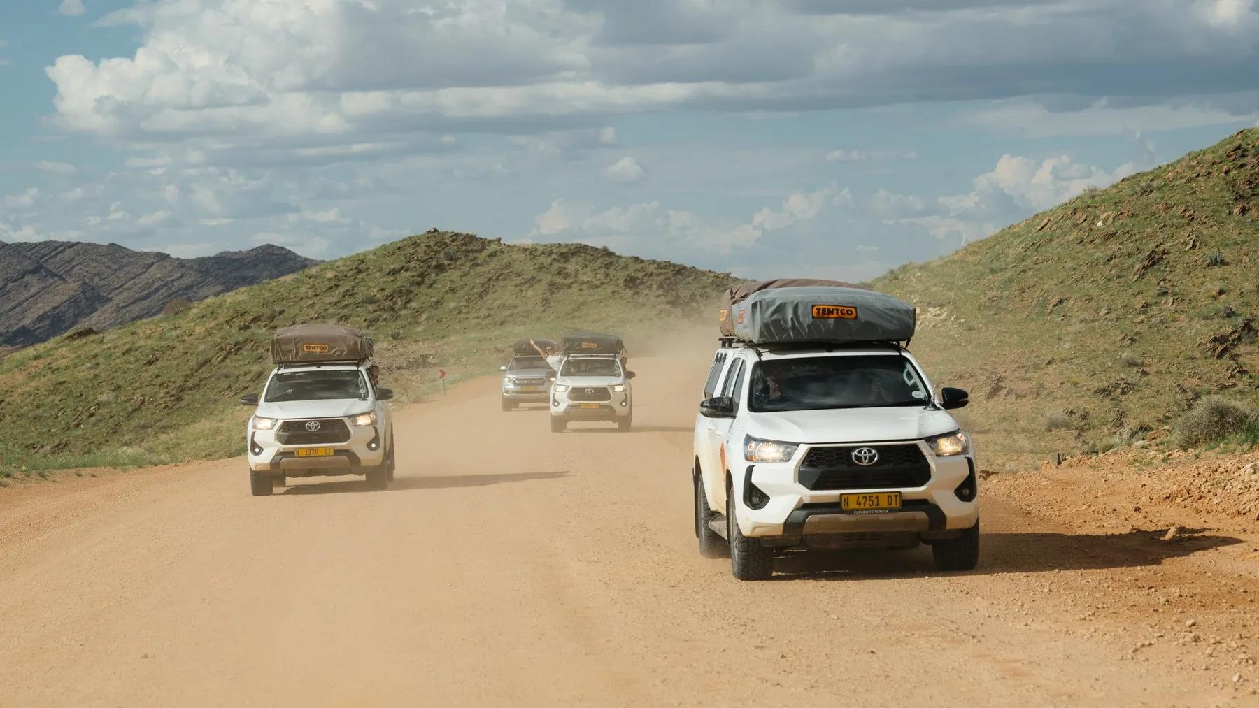 Namvic route scenery around Windhoek